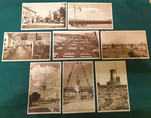 Vintage postacards hms - 8, x