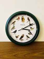 Birdsong Wall Hanging Clock