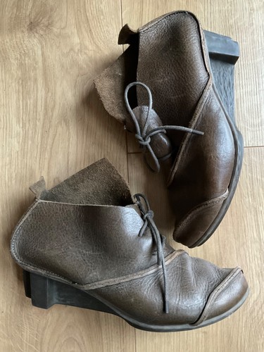 Trippen quirky brown leather - quirky,