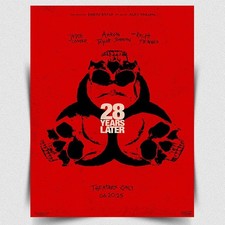 28 Years Later METAL SIGN WALL