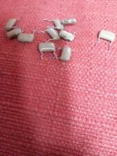 10x philips mustard  Vintage New   2200pF  630V  Capacitor 
