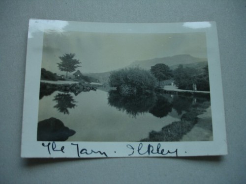 Antique photo the tarn - photo,