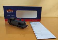 Bachmann 31-166 L&YR 2-4-2 Tank 50636 BR Black Early Emblem - Weathered - Boxed