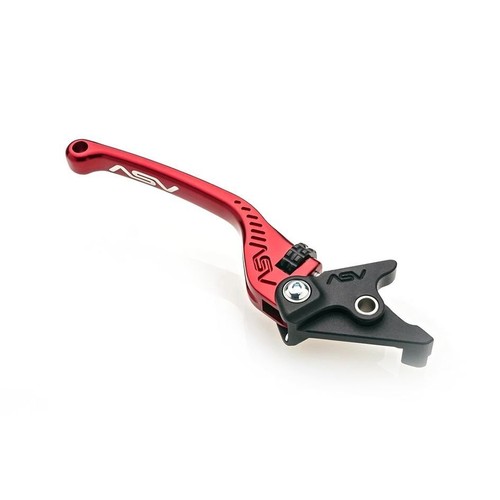 Asv brake lever long red - lever,