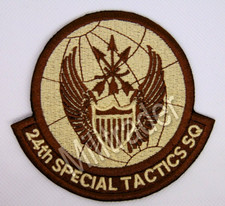 United States Air Force (USAF) 24th Special Tactics Squadron SQ Patch (desert)
