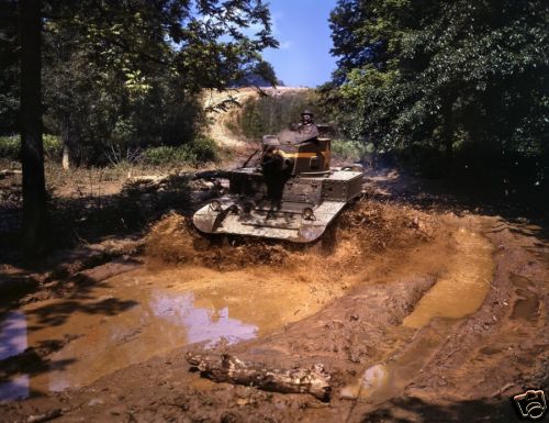 Ww2 color photo stuart - ww2,