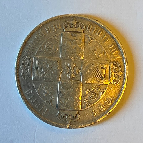Queen victoria 1871 - victoria, florin/two