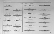 Antique Old Print 1936-54