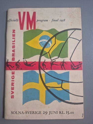 1958 world cup final - 1958, offical