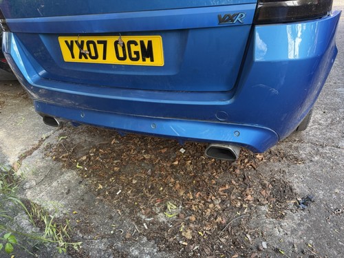 Vauxhall zafira vxr rear - vauxhall,