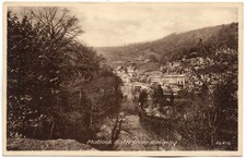 P.C Matlock Bath From Railway Derby Derbyshire Good Cond Unused Pub F. Frith