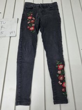 TU Women's Denim Jeans Floral