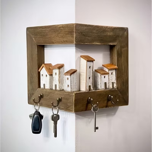 Rustic corner key - corner,