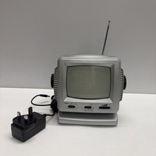 Vintage 5" Black & White CRTV