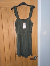 Size 10 Khaki Playsuit From TU