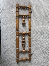 Antique French Beech Coat / Hat Hook