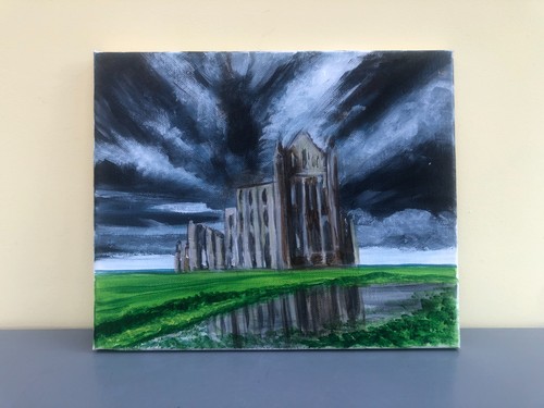 Acrylic canvas whitby - on,