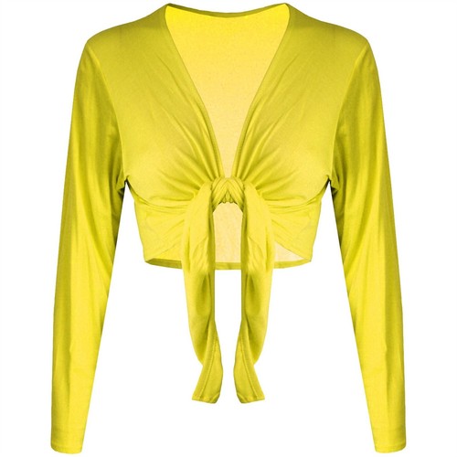 Womens ladies open front tie - womens,