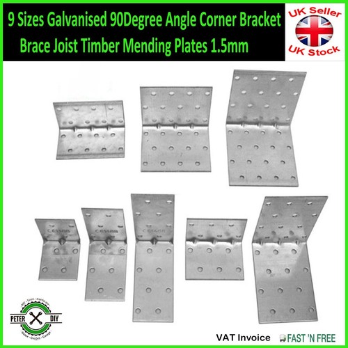 Galvanised 90degree angle - galvanised,