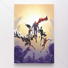 Justice League Poster Canvas