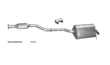 Rear muffler center - +,