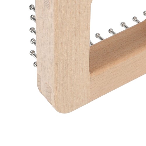 10x10cm wooden knitting loom - 10x10cm,
