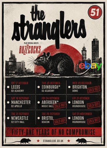 The stranglers tour music - the,