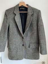 Ladies Green Brown Harris