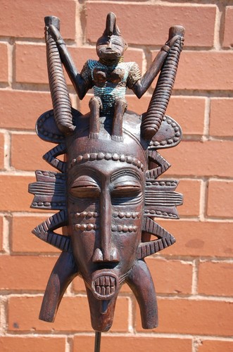 Senufo kepeliyee lady face - 'lady',