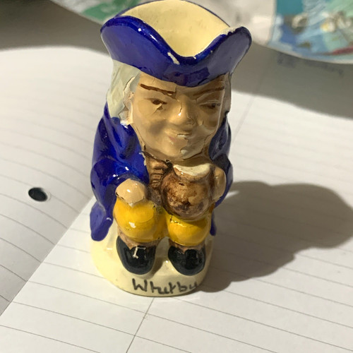 Ceramic character toby - ceramic,