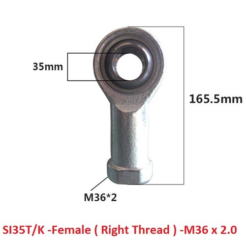 Female male rod end bearing - rod,