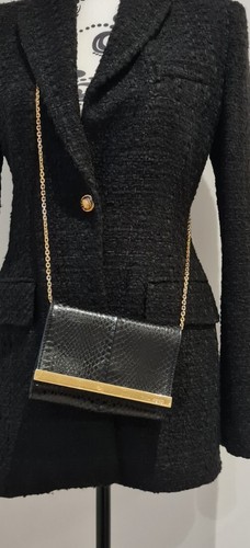 Fendi clutch bag - fendi, python