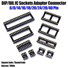 DIL IC Sockets Integrated