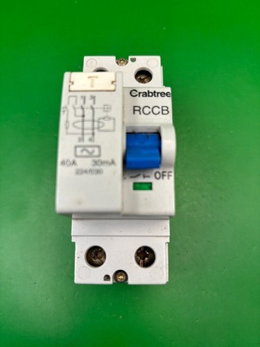 Crabtree 224 030 40a 30ma - crabtree, rccb