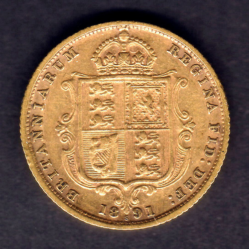 Australia 1891 sydney - , half