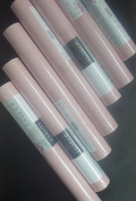 Job Lot - 7 x FULL ROLLS Plain Pink Wallpaper - Textured Hessian Vinyl  51174913