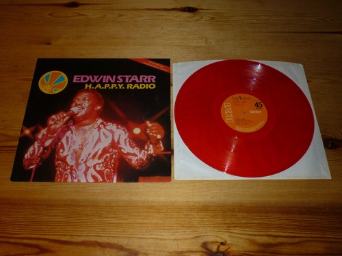 Edwin starr happy radio - starr, 12"