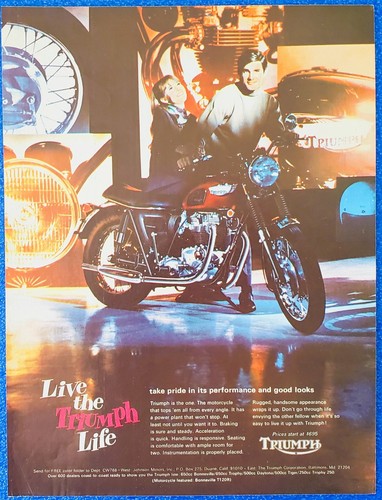 1968 triumph t120r bonneville - 1968,