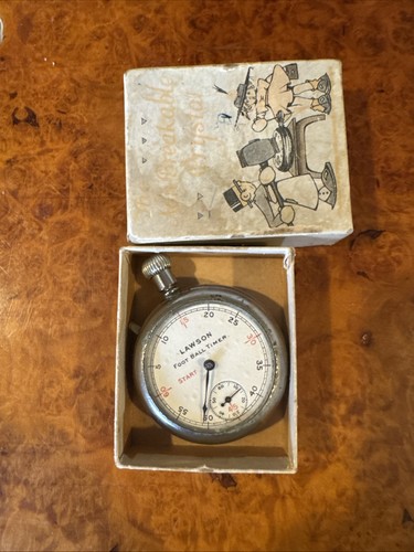 1919 lawson foot ball timer - 1919,