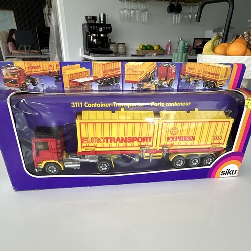 Siku container transporter - siku, container-transporter