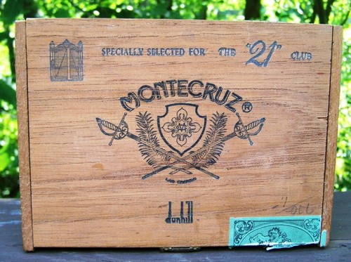 Cigar box collector - box, empty