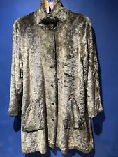 Vintage c1950s/1960s sheared beaver real fur coat By Eithne UK14