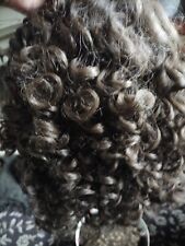 IRISH DANCE WIG -BROWN - LOOSE CURL - MEDIUM LENGTH - IRISH DANCING