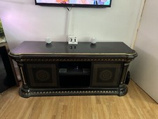 H20 Design Rossella Italian Furniture Set VERSACE style golden pattern