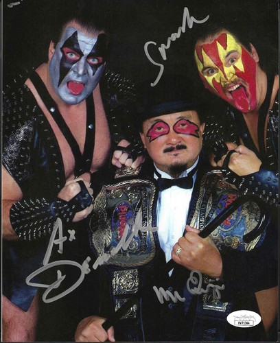 Autographed wwf wwe demolition - autographed,