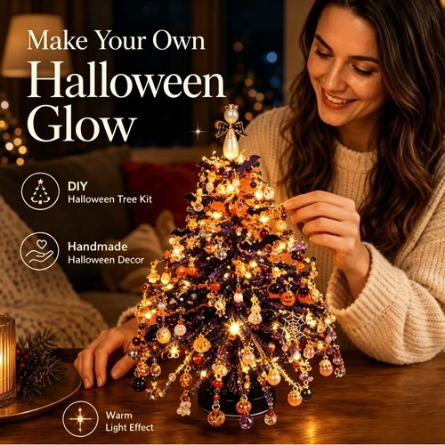 Diy beaded christmas tree kit - diy,