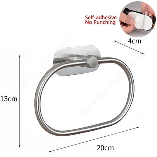 Bathroom towel ring rack - ring,