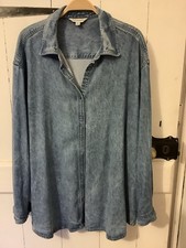 Autograph M&S Denim Shirt Size