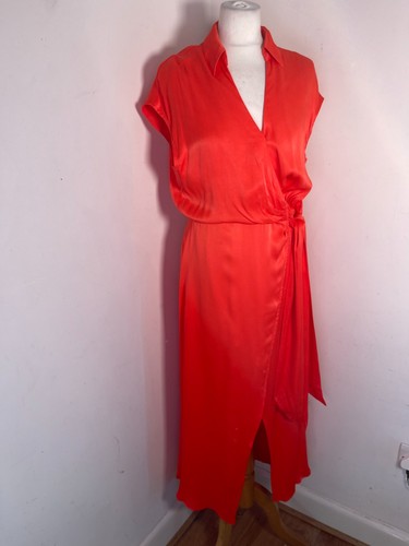 Anthropologie midi wrap dress