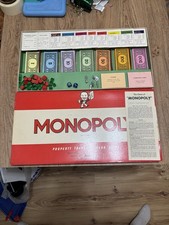 Monopoly board game vintage - board,